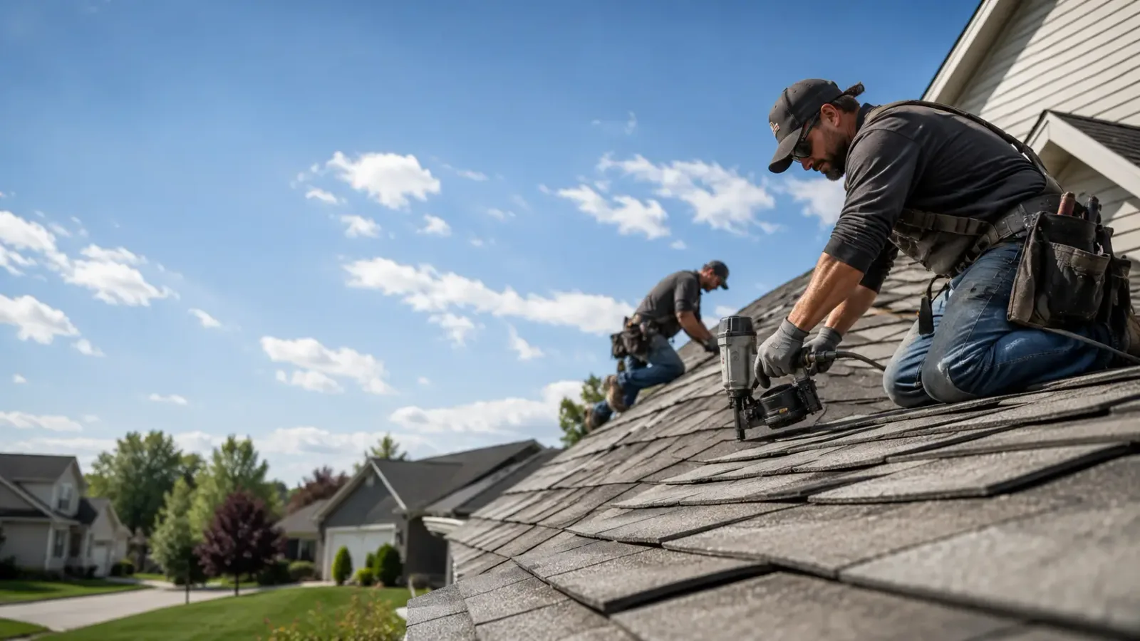 Storm Damage Roof Repair in Pease, MN near me